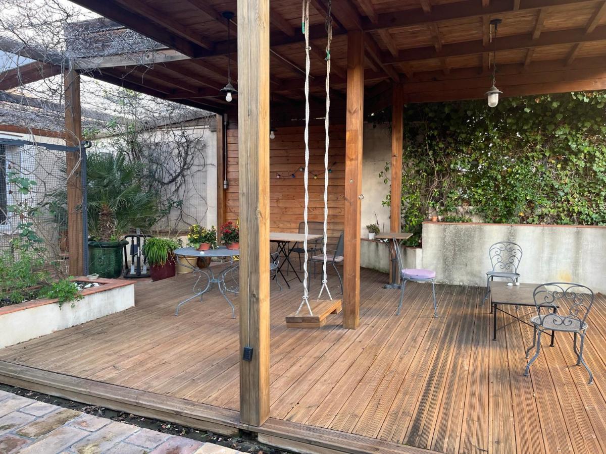 Maison Chaleureuse Avec Grande Terrasse Nîmes Eksteriør billede